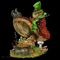 Leprechaun Mushroom Coffee Mug thumb 5