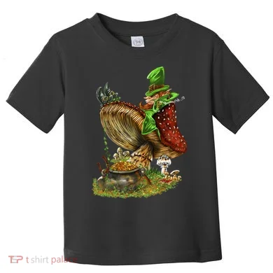 Leprechaun Mushroom Toddler T-Shirt
