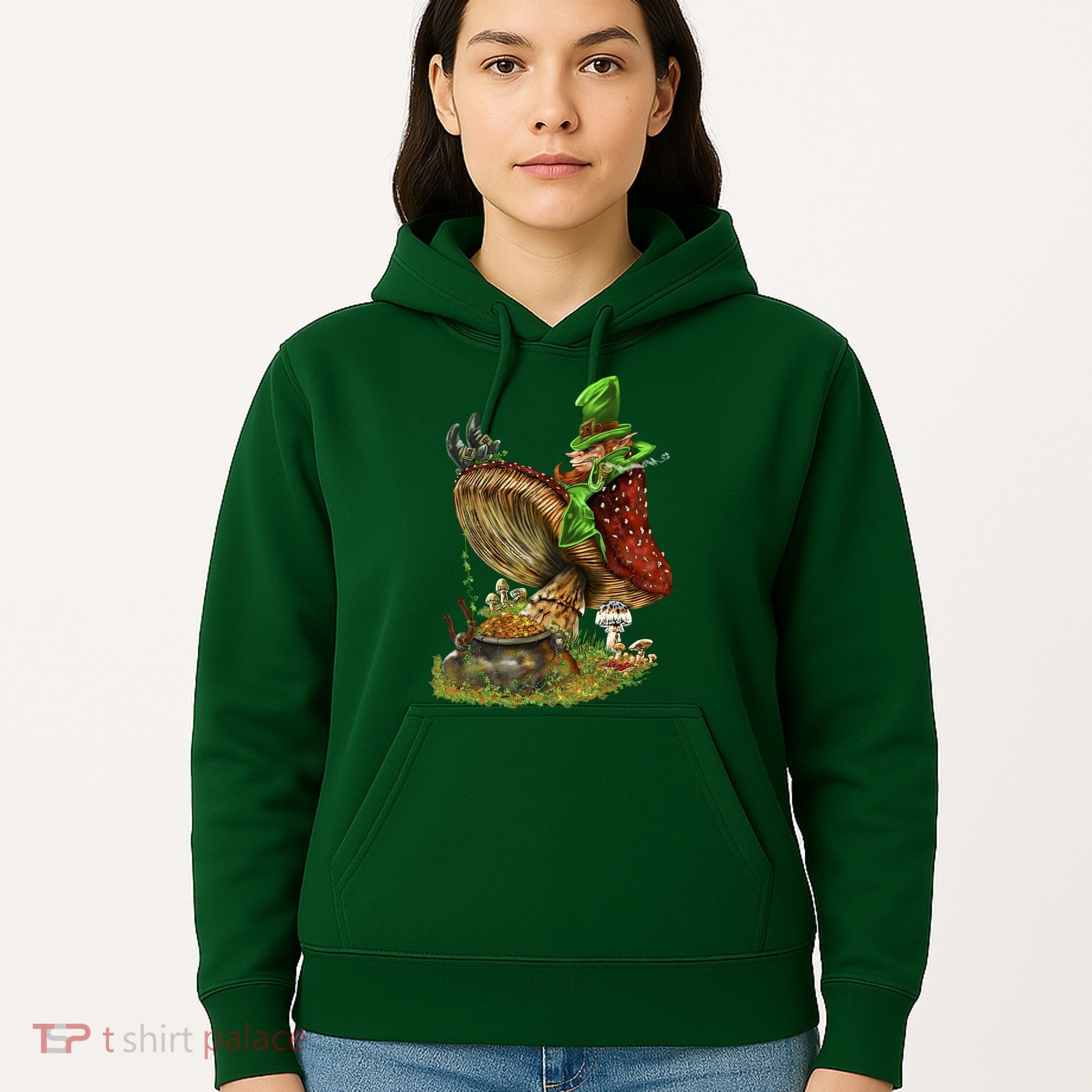 Leprechaun Mushroom Hoodie