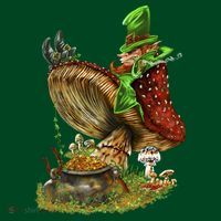Leprechaun Mushroom Sweatshirt thumb 3