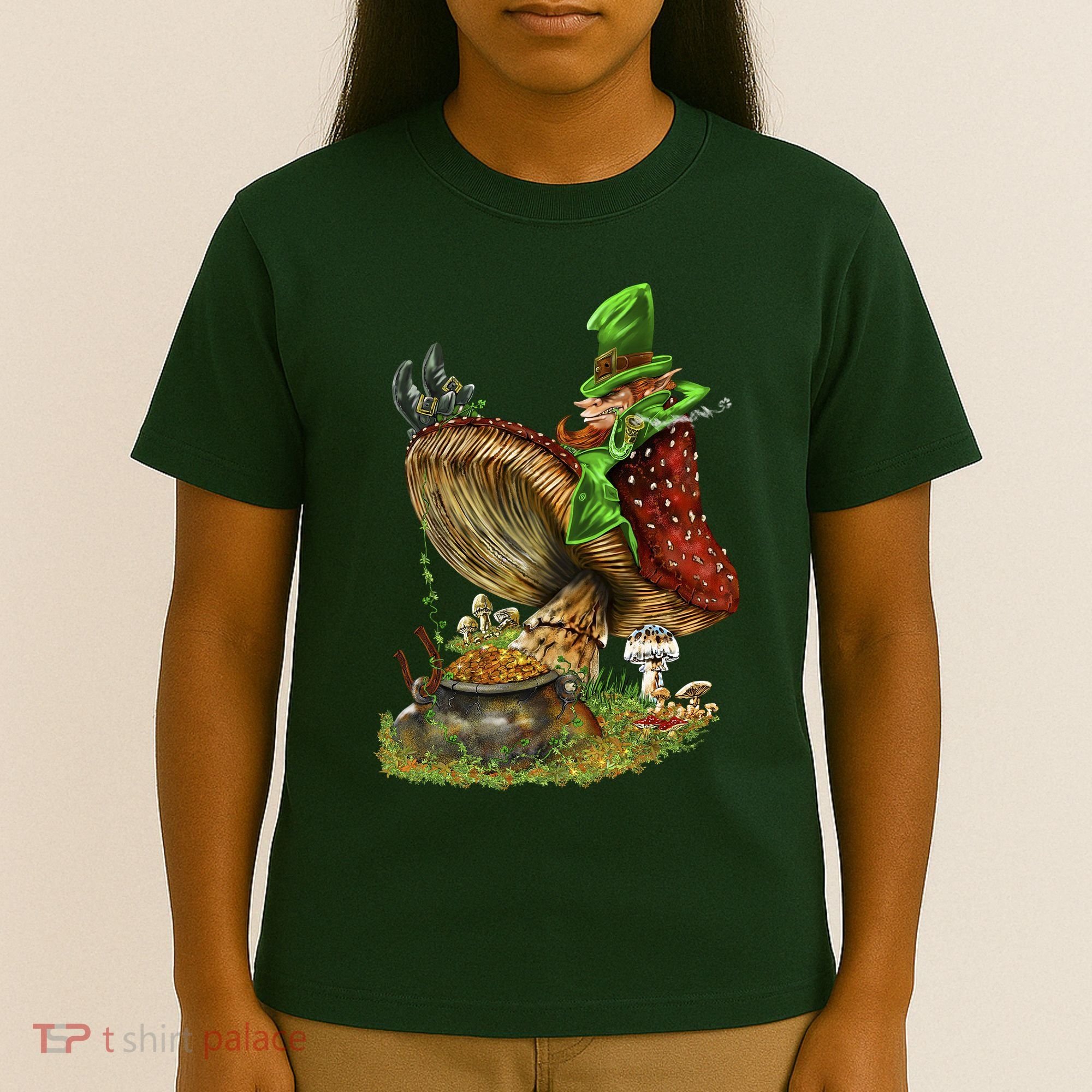 Leprechaun Mushroom T-Shirt