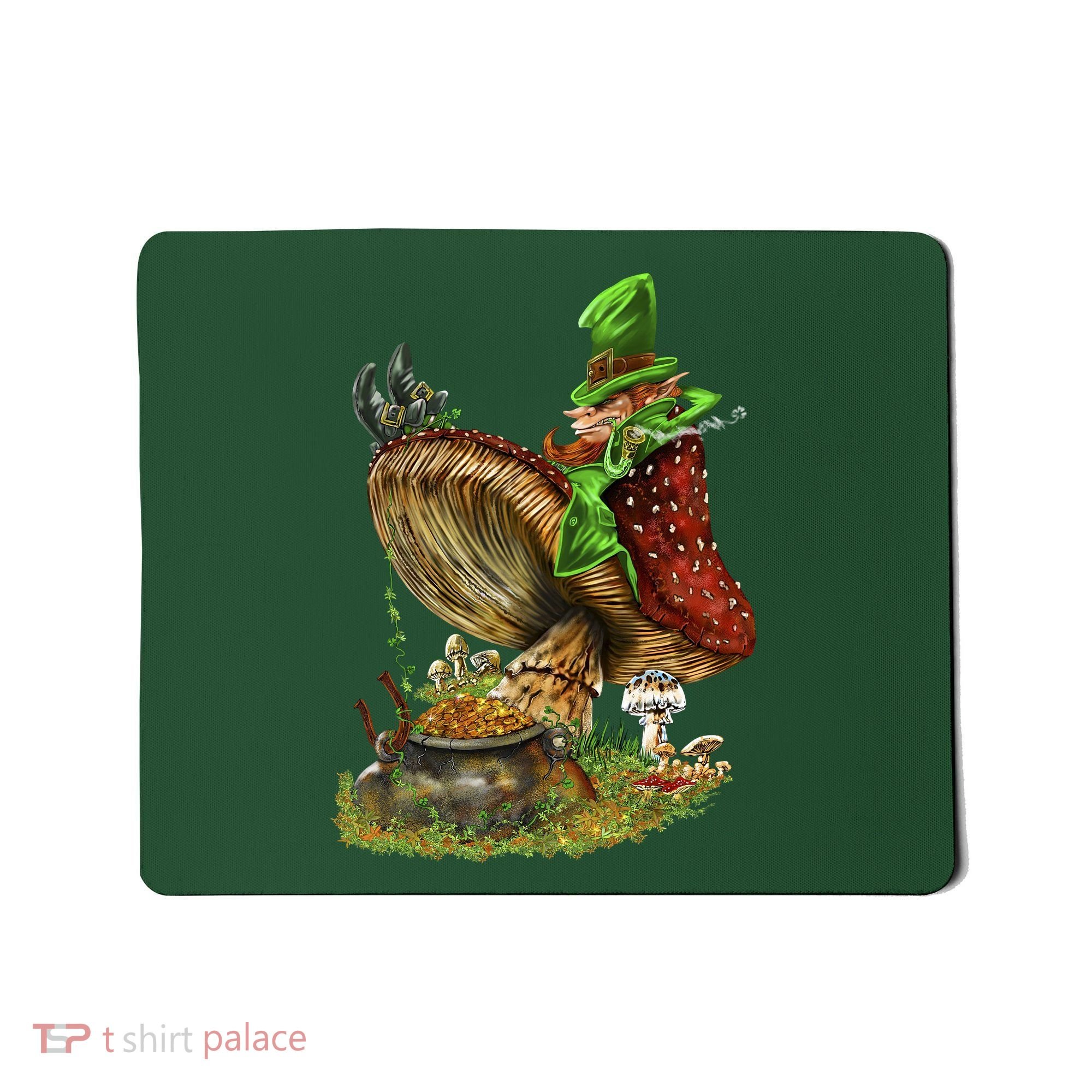 Leprechaun Mushroom Mousepad
