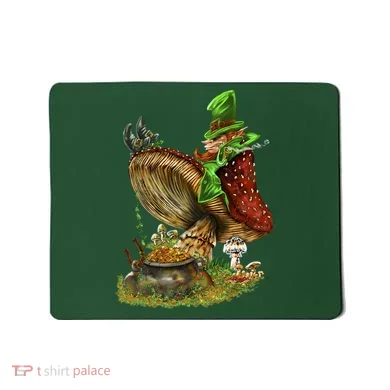 Leprechaun Mushroom Mousepad
