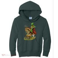Leprechaun Mushroom Kids Hoodie thumb 0