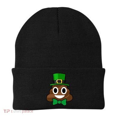 Leprechaun Poop Emoji Smiley Funny St. Patrick's Day Beanie