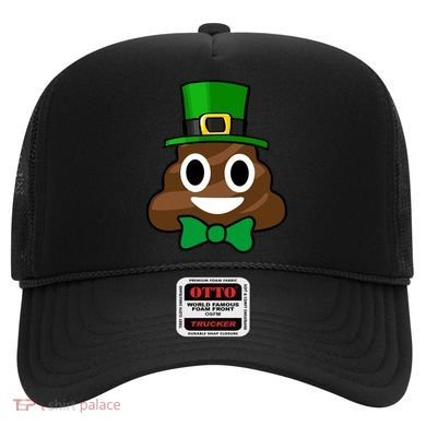 Leprechaun Poop Emoji Smiley Funny St. Patrick's Day Hat