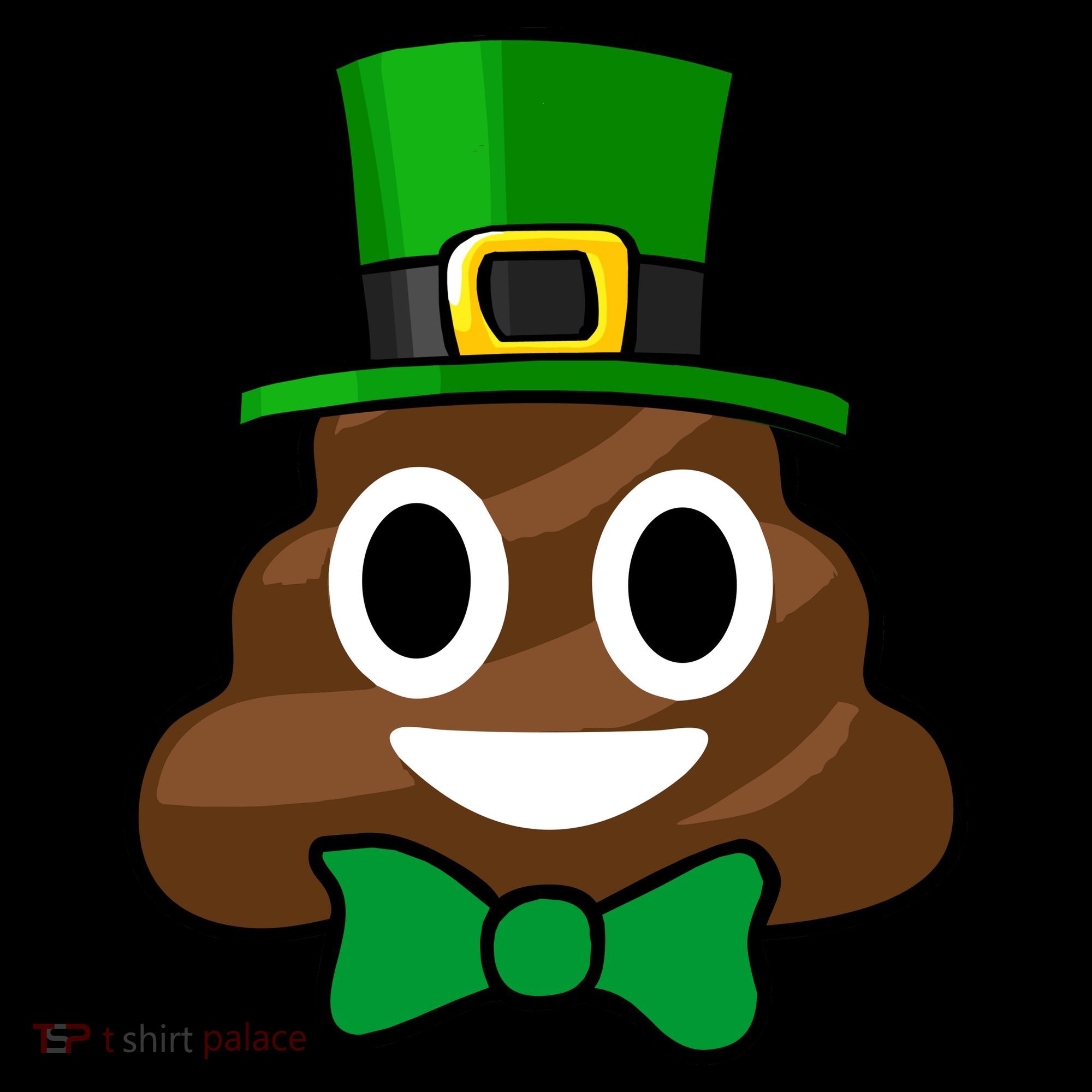 Leprechaun Poop Emoji Smiley Funny St. Patrick's Day Visor