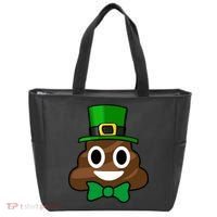 Leprechaun Poop Emoji Smiley Funny St. Patrick's Day Tote Bag thumb 0