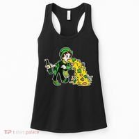 Leprechaun Puking St. Patrick's Day Drinking Women's Tank Top thumb 0