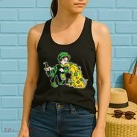 Leprechaun Puking St. Patrick's Day Drinking Women's Tank Top thumb 2