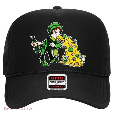Leprechaun Puking St. Patrick's Day Drinking Hat