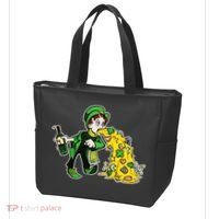 Leprechaun Puking St. Patrick's Day Drinking Tote Bag thumb 3