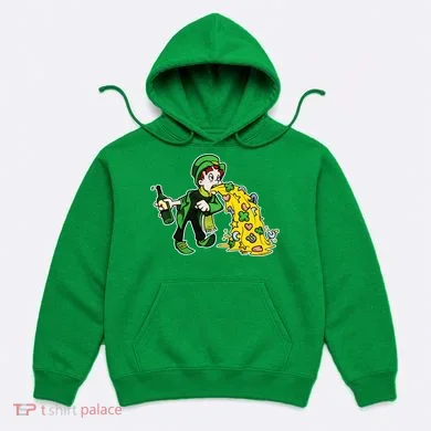 Leprechaun Puking St. Patrick's Day Drinking Hoodie