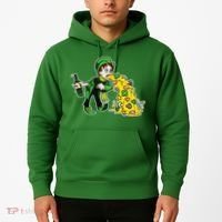 Leprechaun Puking St. Patrick's Day Drinking Hoodie thumb 2