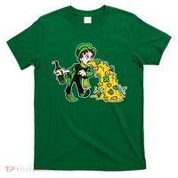 Leprechaun Puking St. Patrick's Day Drinking T-Shirt thumb 0