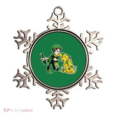 Leprechaun Puking St. Patrick's Day Drinking Ornament