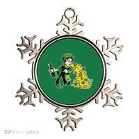 Leprechaun Puking St. Patrick's Day Drinking Ornament thumb 0