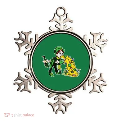 Leprechaun Puking St. Patrick's Day Drinking Ornament