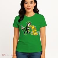 Leprechaun Puking St. Patrick's Day Drinking Women's T-Shirt thumb 4