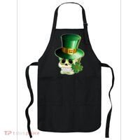 Leprechaun Sugar Irish Skull Apron thumb 0