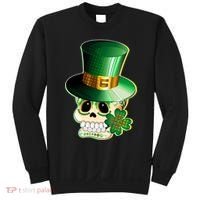 Leprechaun Sugar Irish Skull Sweatshirt thumb 0