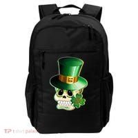 Leprechaun Sugar Irish Skull Backpack thumb 0