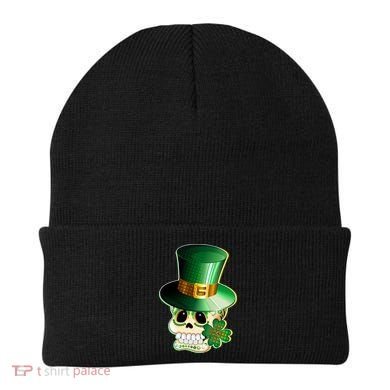 Leprechaun Sugar Irish Skull Beanie