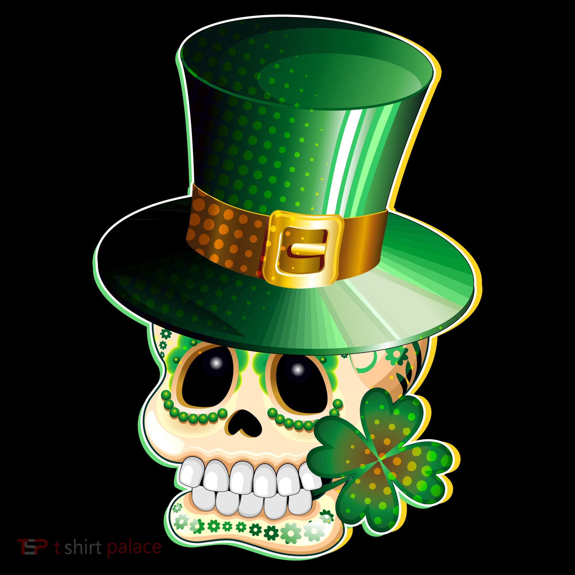 Leprechaun Sugar Irish Skull Pajama Set