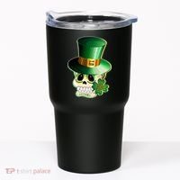 Leprechaun Sugar Irish Skull Tumbler thumb 0