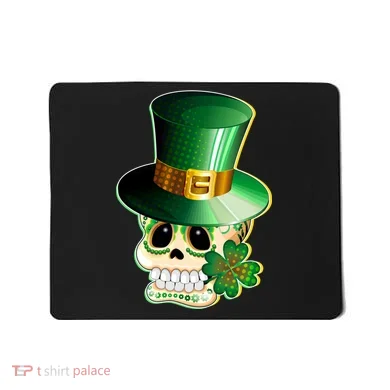 Leprechaun Sugar Irish Skull Mousepad