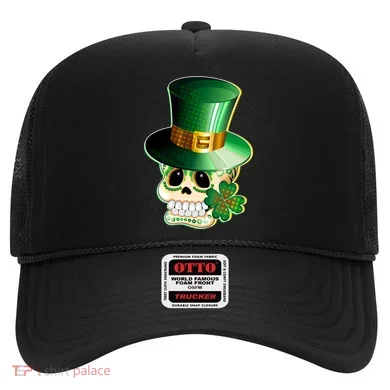 Leprechaun Sugar Irish Skull Hat