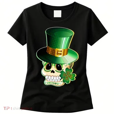 Leprechaun Sugar Irish Skull Women's T-Shirt