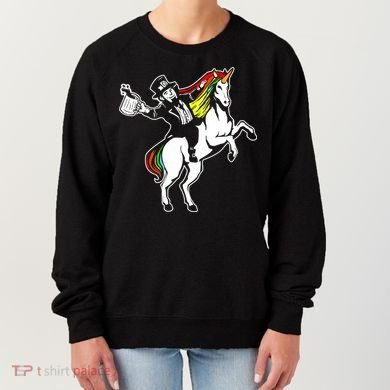 Leprechaun Unicorn St. Patrick's Day Women's Sweatshirt