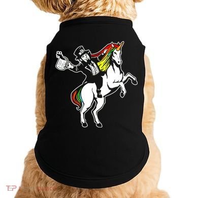 Leprechaun Unicorn St. Patrick's Day Doggie Tank