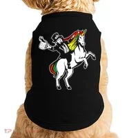 Leprechaun Unicorn St. Patrick's Day Doggie Tank thumb 0