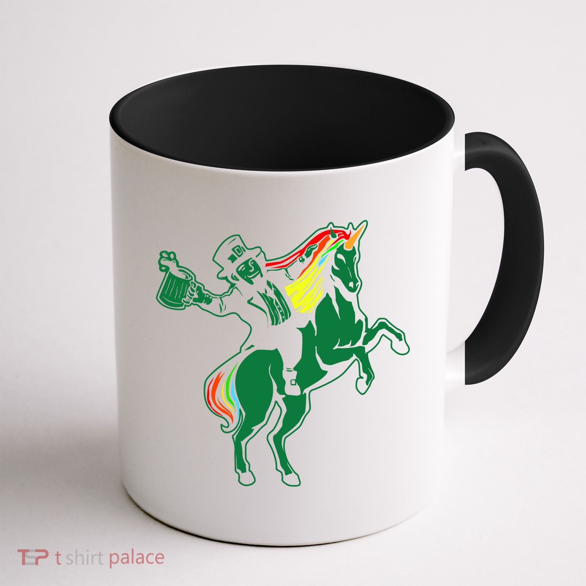 Leprechaun Unicorn St. Patrick's Day Coffee Mug