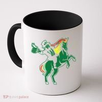 Leprechaun Unicorn St. Patrick's Day Coffee Mug thumb 0