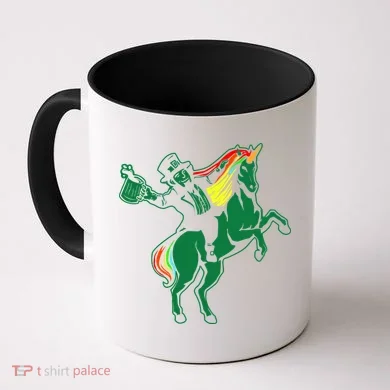 Leprechaun Unicorn St. Patrick's Day Coffee Mug