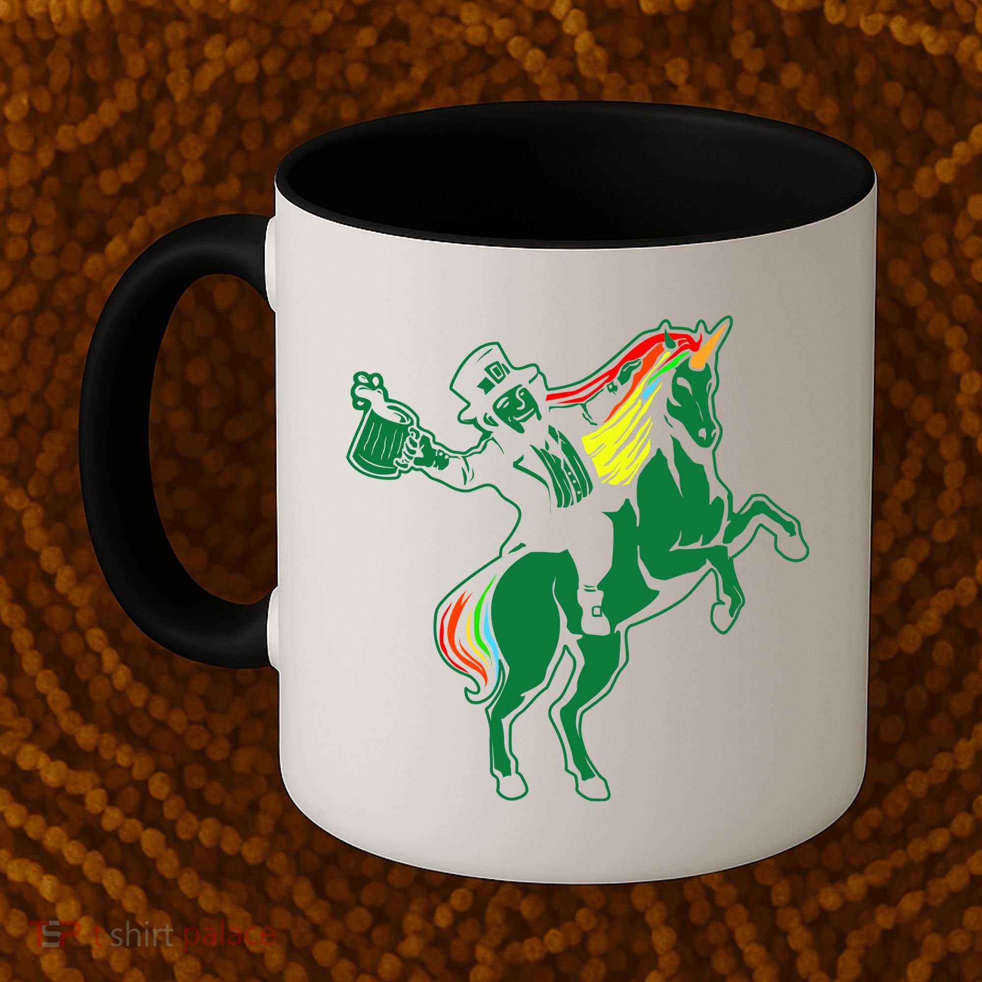 Leprechaun Unicorn St. Patrick's Day Coffee Mug