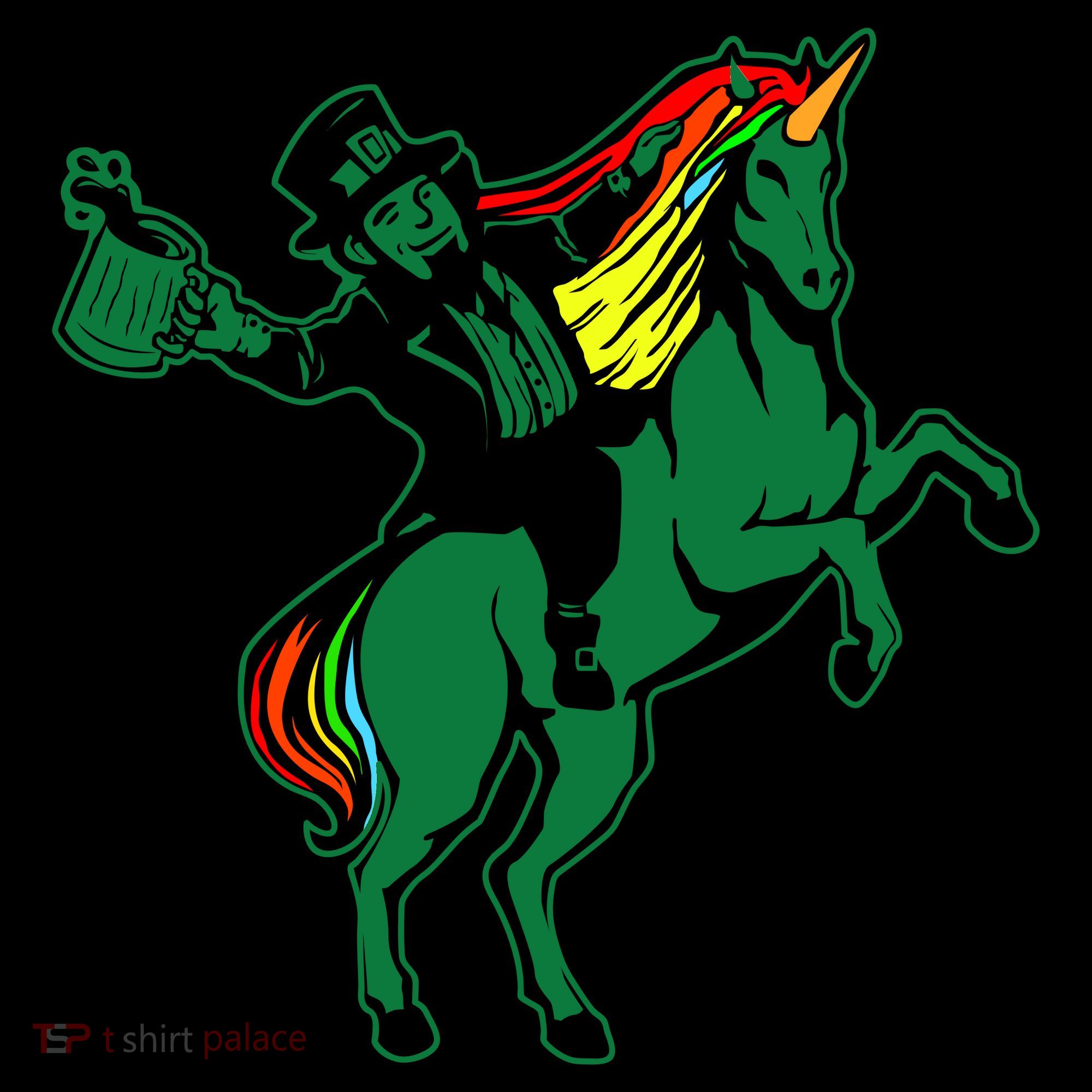 Leprechaun Unicorn St. Patrick's Day Coffee Mug