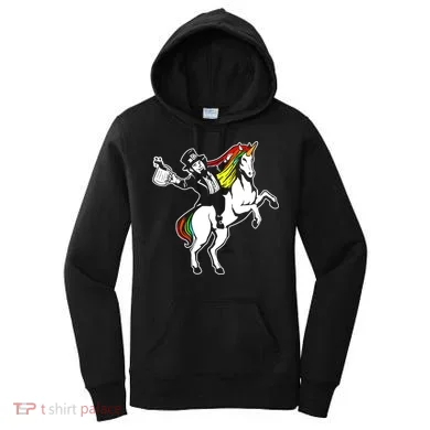 Leprechaun Unicorn St. Patrick's Day Women's Hoodie