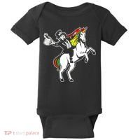 Leprechaun Unicorn St. Patrick's Day Baby Bodysuit thumb 0