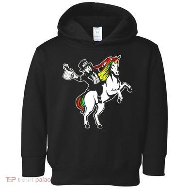Leprechaun Unicorn St. Patrick's Day Toddler Hoodie