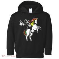Leprechaun Unicorn St. Patrick's Day Toddler Hoodie thumb 0