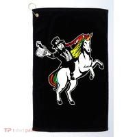 Leprechaun Unicorn St. Patrick's Day Golf Towel thumb 0