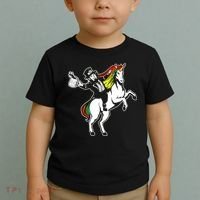 Leprechaun Unicorn St. Patrick's Day Toddler T-Shirt thumb 2