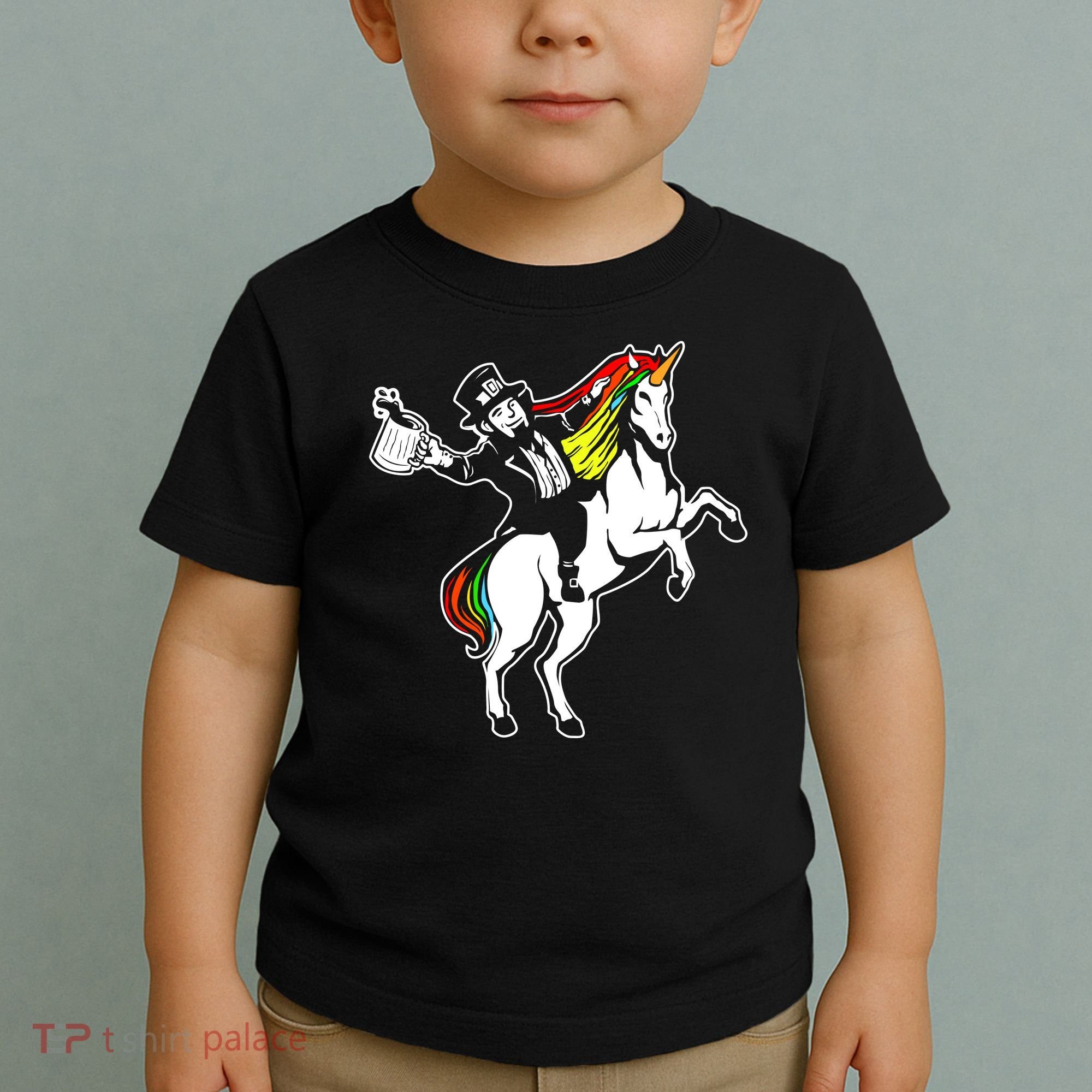 Leprechaun Unicorn St. Patrick's Day Toddler T-Shirt