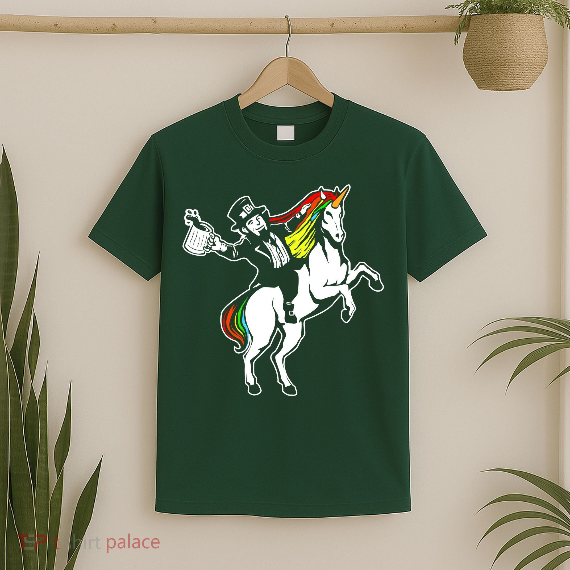Leprechaun Unicorn St. Patrick's Day T-Shirt