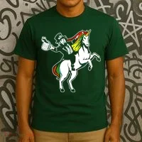 Leprechaun Unicorn St. Patrick's Day T-Shirt thumb 3