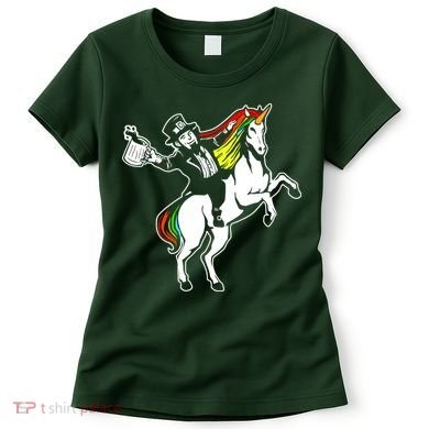 Leprechaun Unicorn St. Patrick's Day Women's T-Shirt